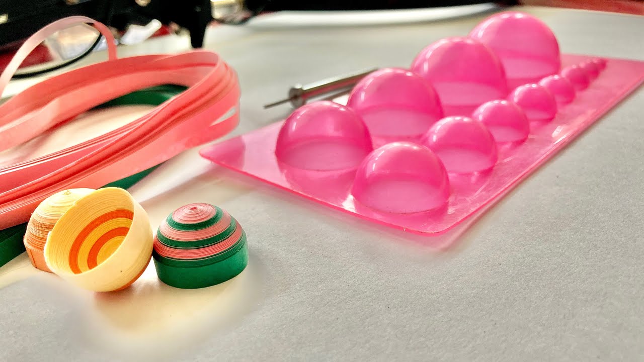 Paper Quilled Domes