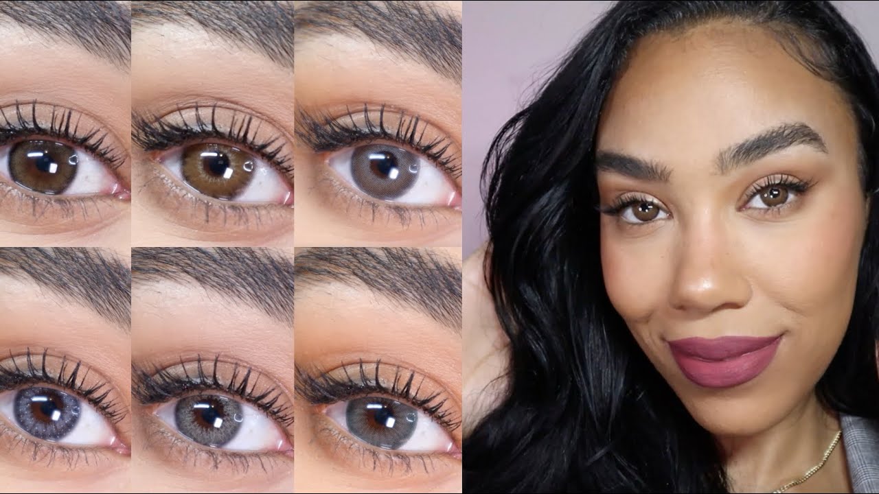 6 НОВЫХ ОТТЕНКОВ! Коллекция Amara x Georgina Rodriquez | Контактные линзы Natural Color от Lens.me