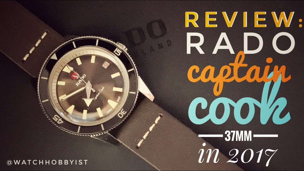 REVIEW: RADO Captain Cook... A 37mm watch in 2017!