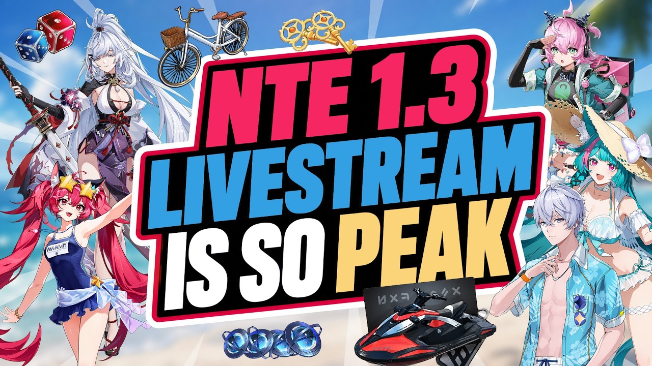 NTE 1.3 Livestream in 4 Minutes | NEW SKINS, VEHICLES, MAP, STORY QUEST AND MORE!
