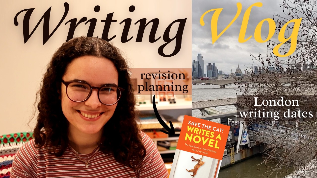 a cozy writing week 🦉📙 revision prep, cafes and writing dates in London