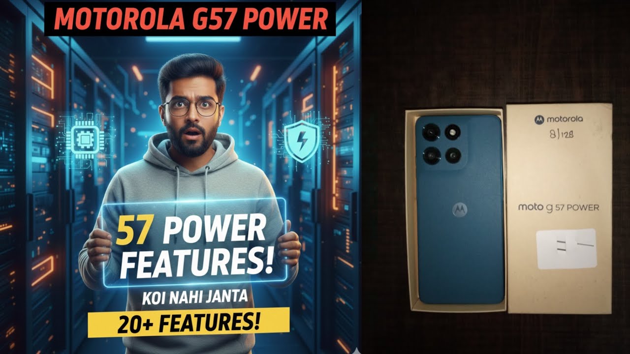 Moto g57 power, 20 plus hidden features 😱 very helpfull for you 
