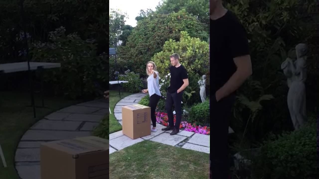 Surprise twin announcement