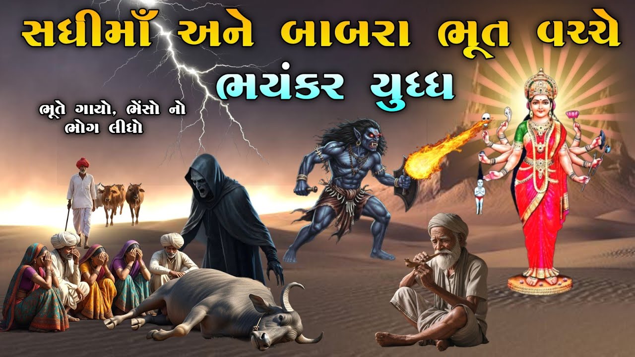 સધી માઁ અને બાબરા ભૂત વચ્ચે ભયંકર યુધ્ધ | Sadhi ma no itihas | vahanvati digital