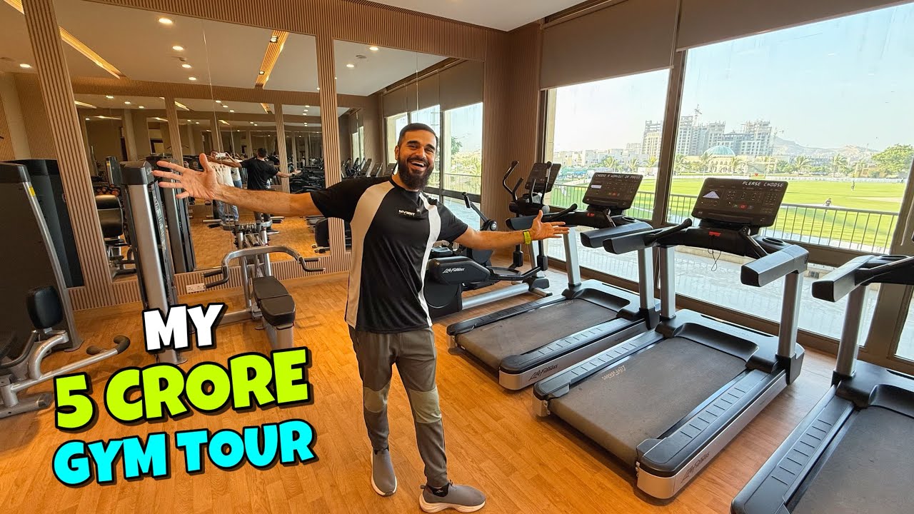 My 5 crore gym tour 😍 Ab hum body banaengy 💪