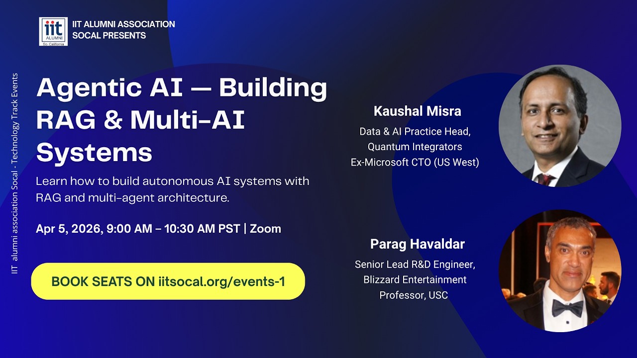 Agentic AI &mdash; Building RAG & Multi-AI Systems