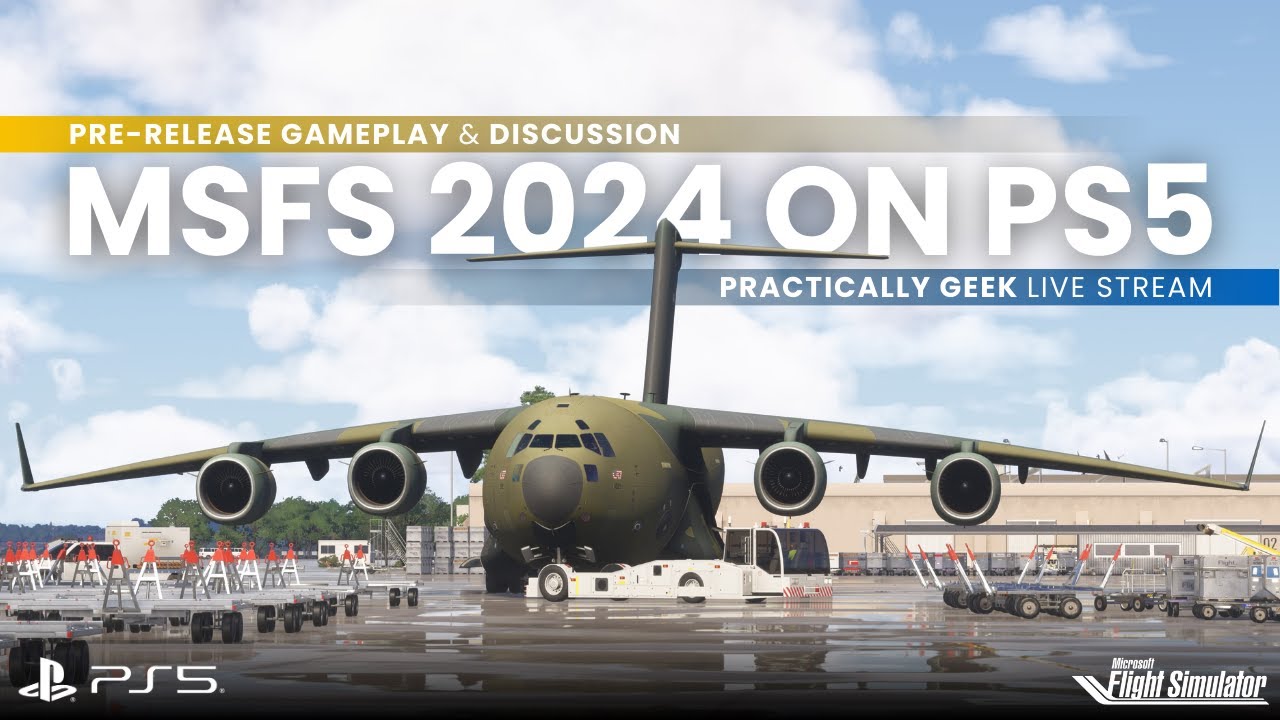 Microsoft Flight Simulator 2024 on PlayStation 5 | Pre-release Gameplay & Discussion [Live Stream]