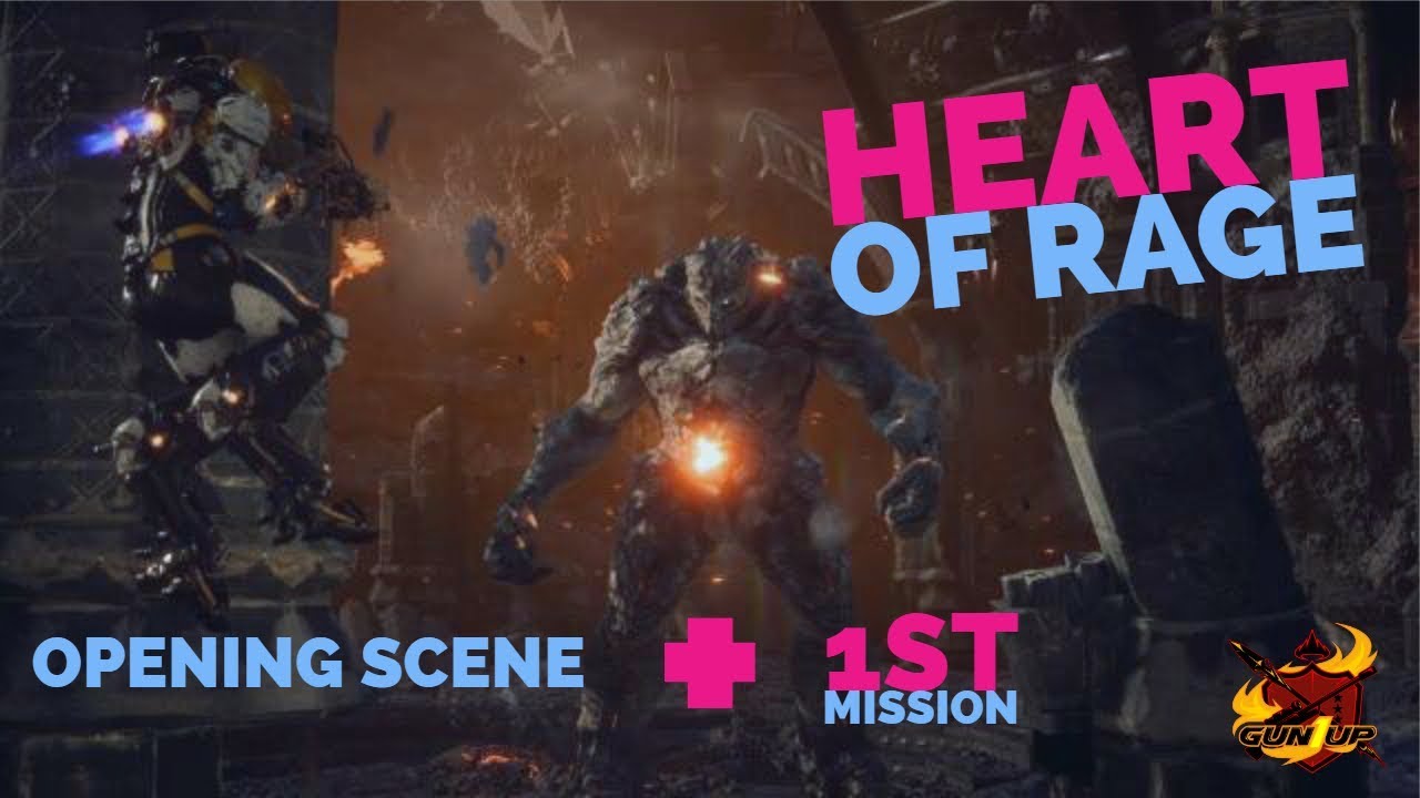Anthem Opening scene and first mission - Heart of Rage