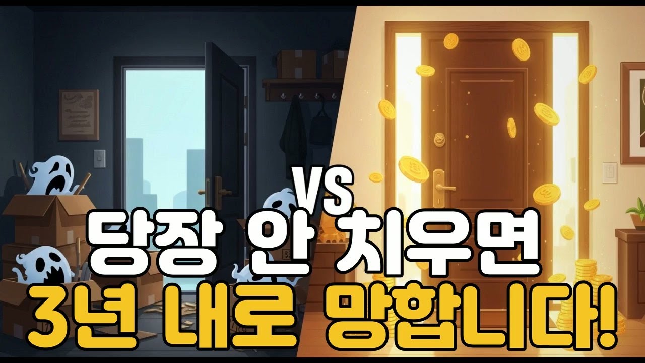 당장 안 치우면 3년 내로 망합니다!