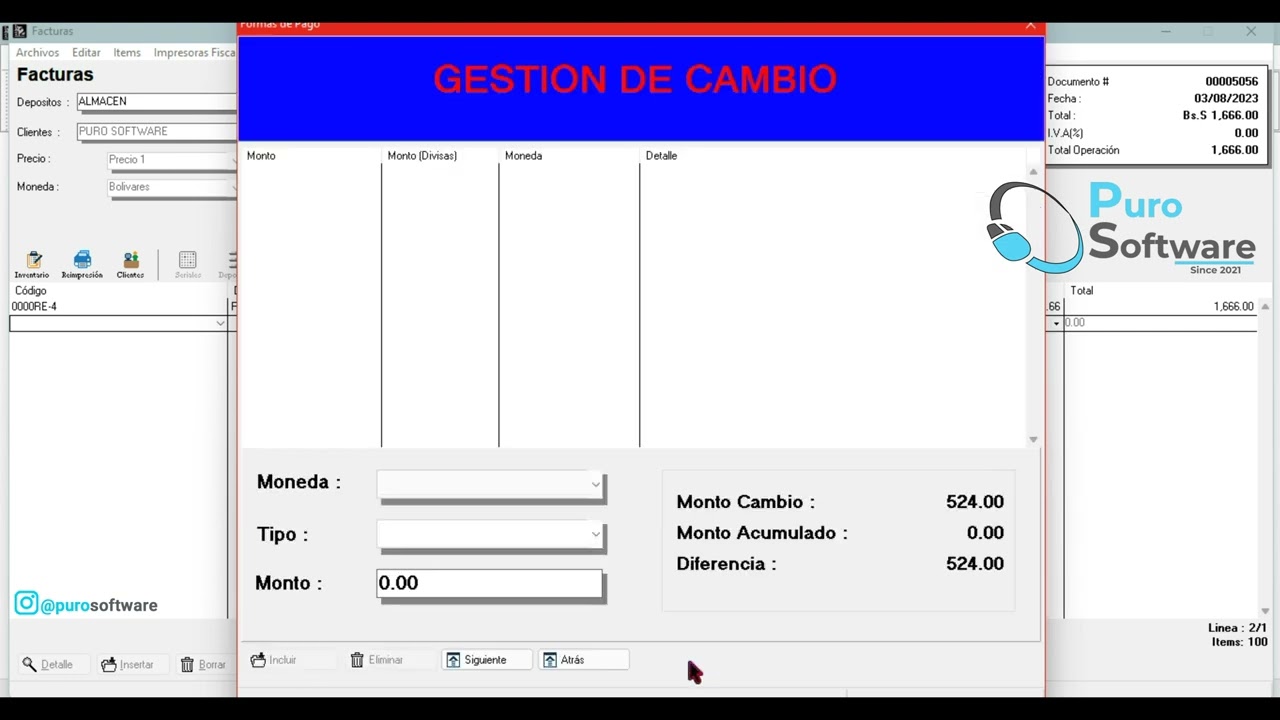 a2 HAC Facturación MultiVueltos + Informe de Ventas Diarias