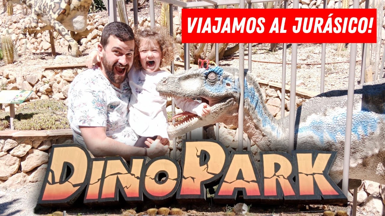 Viajamos al JURASICO! | Exploramos el parque temático Dino Park