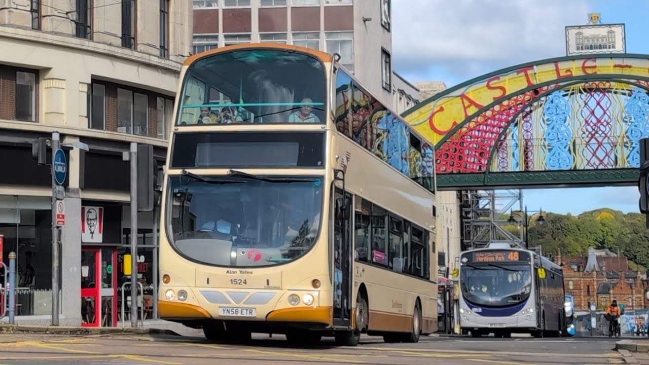 Buses in Sheffield October 2024
