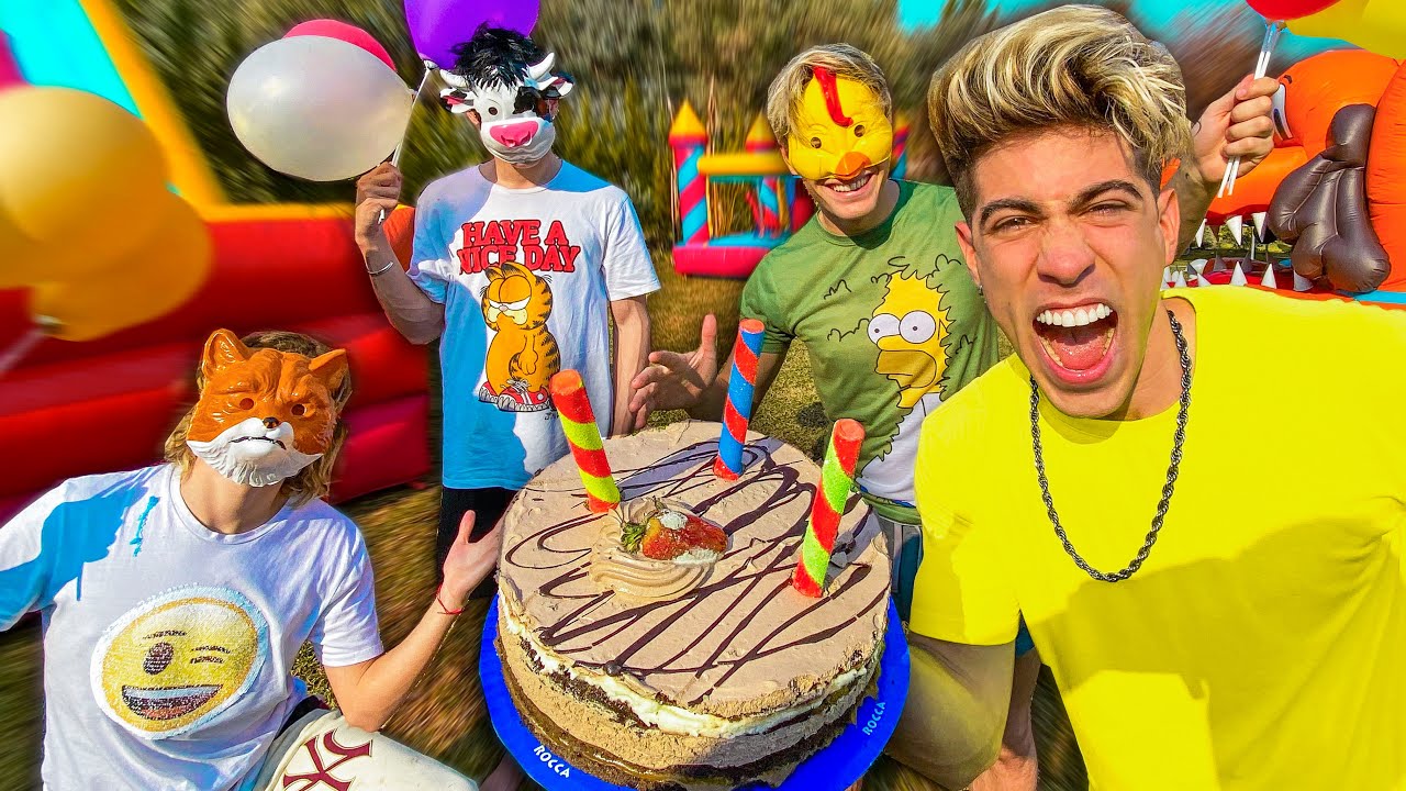 HAGO UNA FIESTA SORPRESA PARA MI CUMPLEA&Ntilde;OS !!