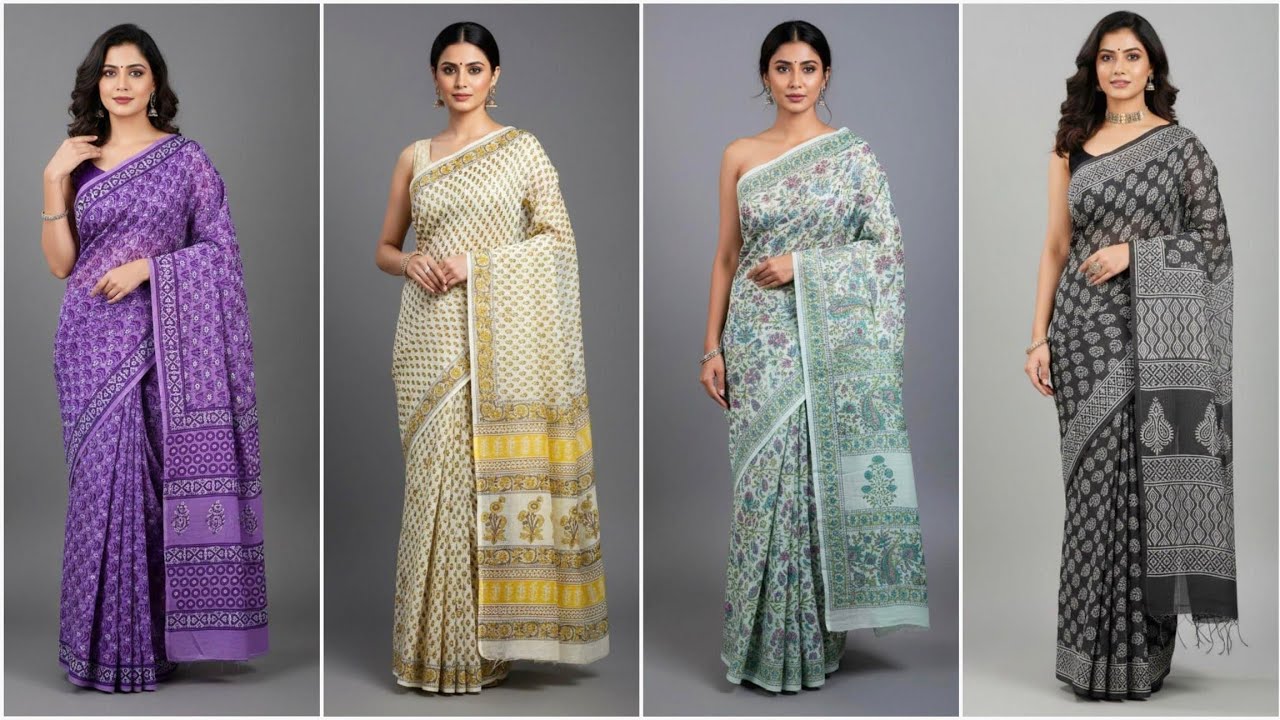 Cotton Mulmul Sarees | Free Shipping | Mulmul Cotton Sarees Online Shopping #shopnow 