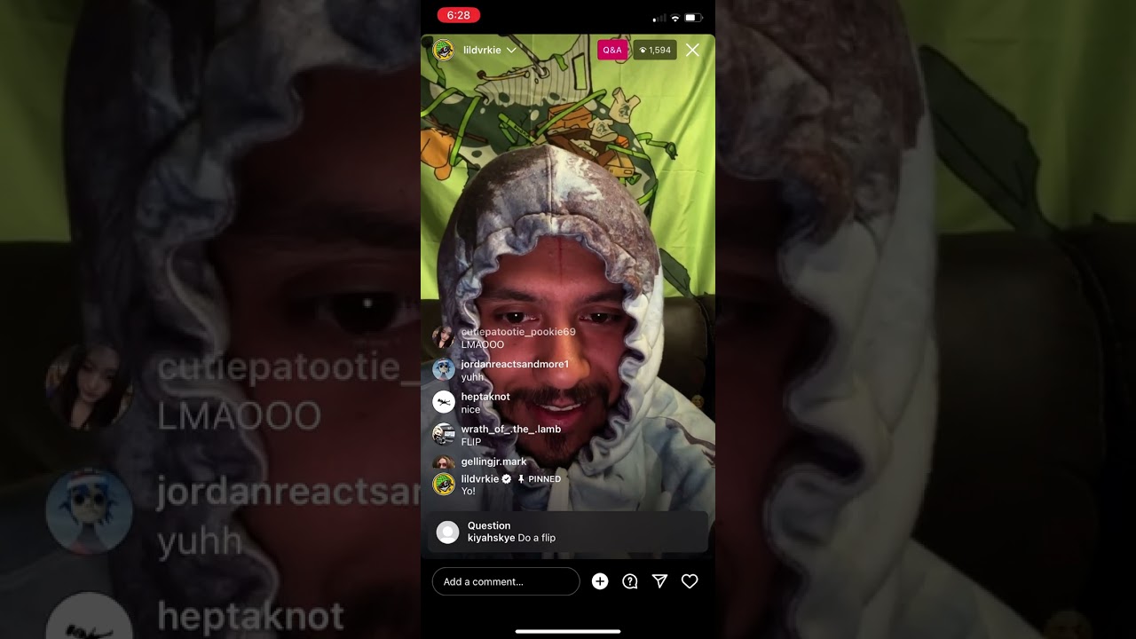 Lil Darkie Ig live 9/21/23