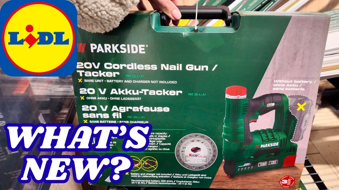 What's New in Middle of LIDL - NEW PARKSIDE Tools - 15 February 2026