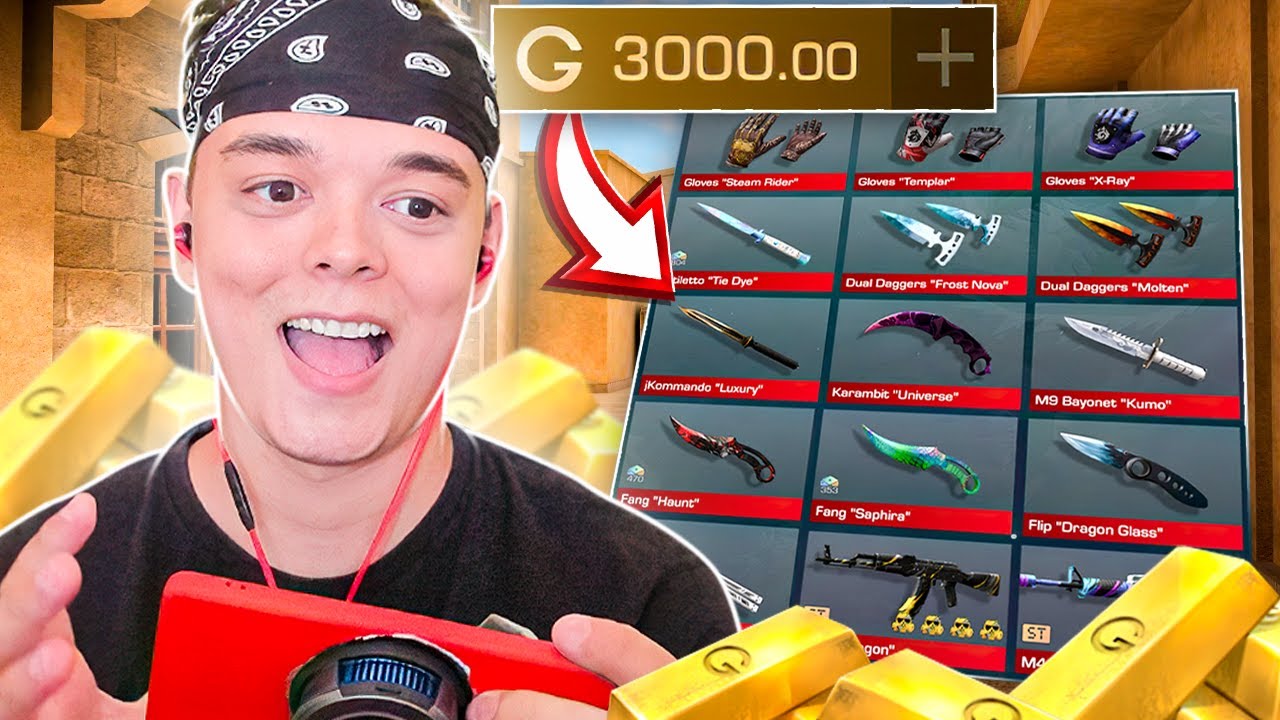 MONTEI UM INVENTÁRIO COM 3000 GOLD - STANDOFF 2