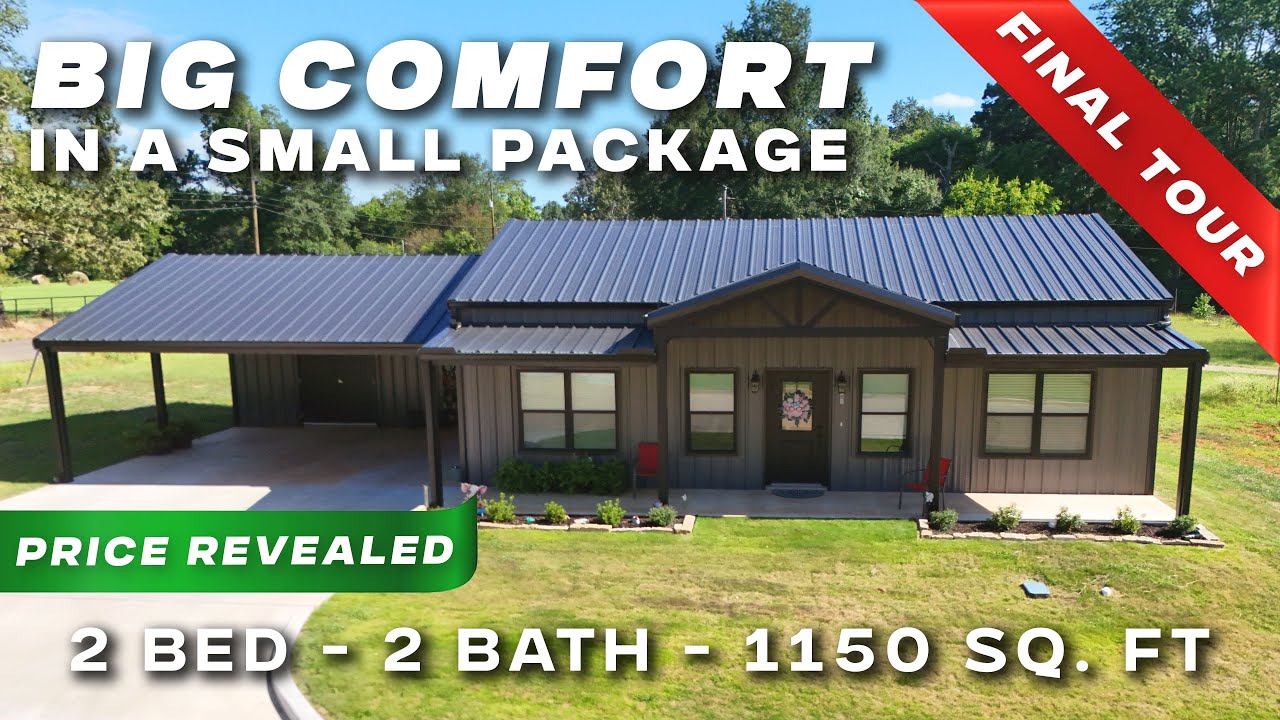 This 1150 Sq Ft Barndominium Feels Huge Inside – Pricing Included!