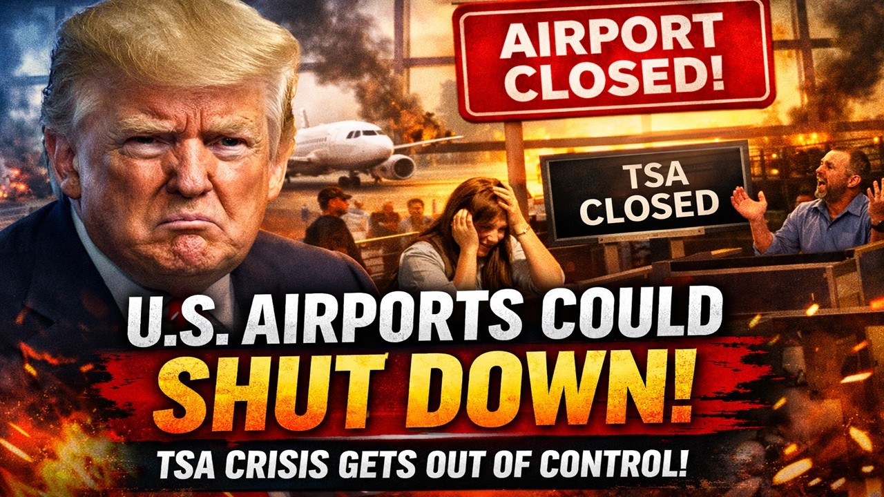 Аэропорты США могут быть закрыты | Кризис в TSA выходит из-под контроля