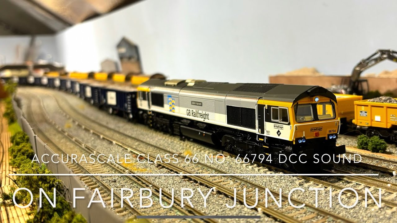Ex Euro-Shed! Accurascale Class 66 No. 66794 DCC Sound 
