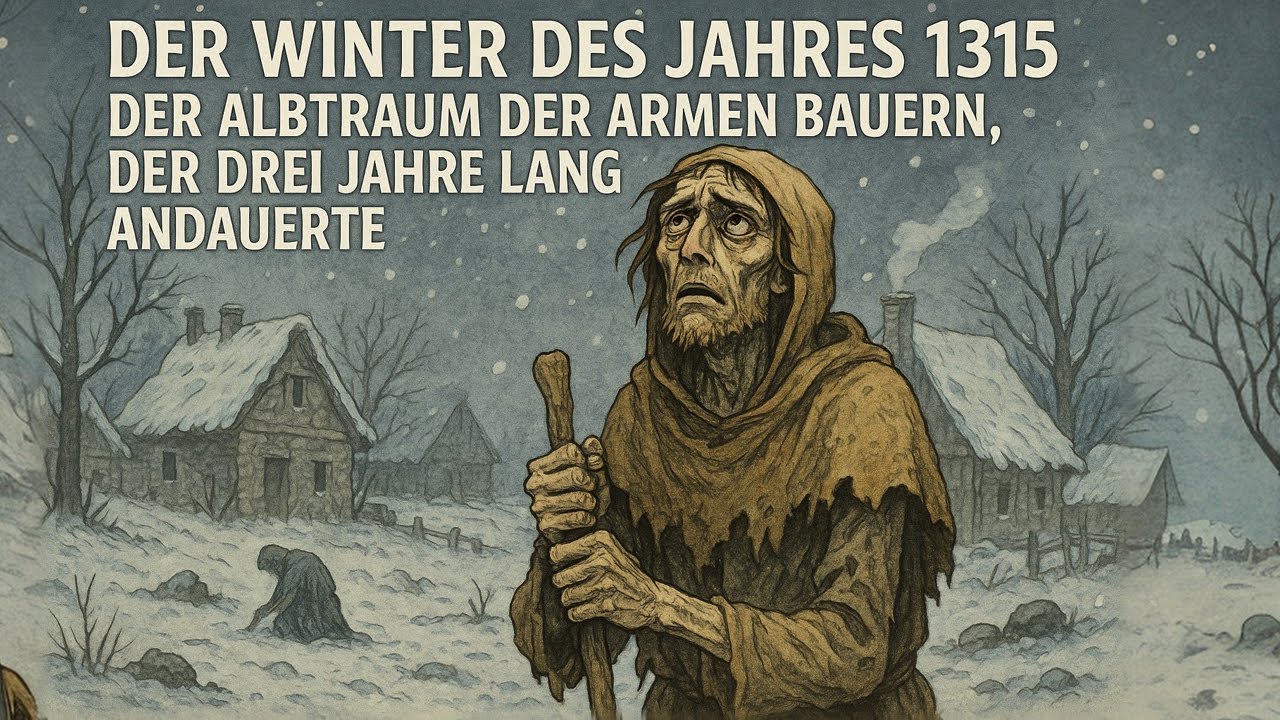 Der Winter des Jahres 1315 – der Albtraum der armen Bauern, der drei Jahre lang andauerte
