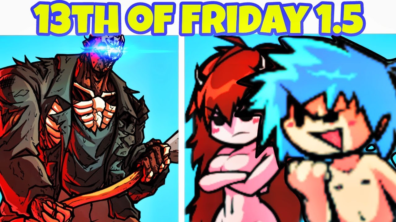 Friday Night Funkn' VS Jason Voorhees | 13th of Friday Blood 1.5 | BF & GF (FNF Mods/HORROR) PORT: