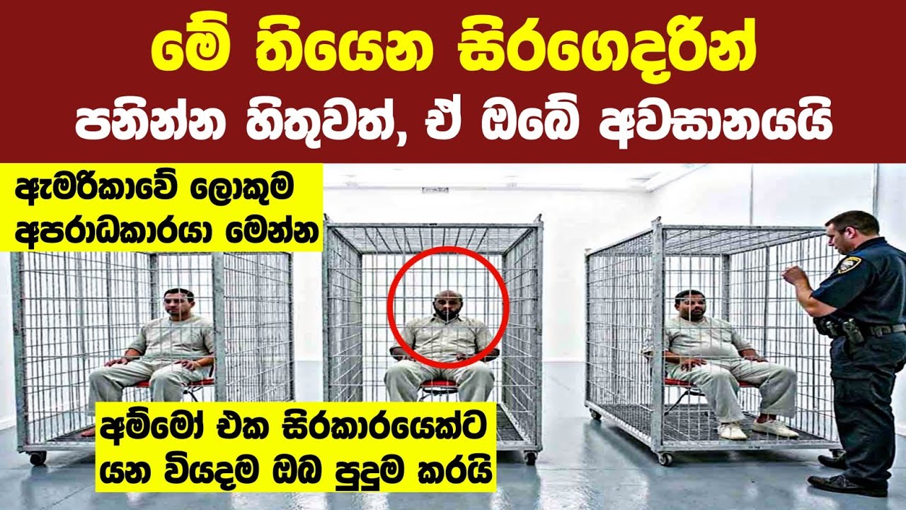 දරුණුම අපරාධ කරුවන් ඉන්න ලොව ආරක්ෂිතම සිරගෙවල් 05 මෙන්න | 05 Highest-Security Prisons In The World