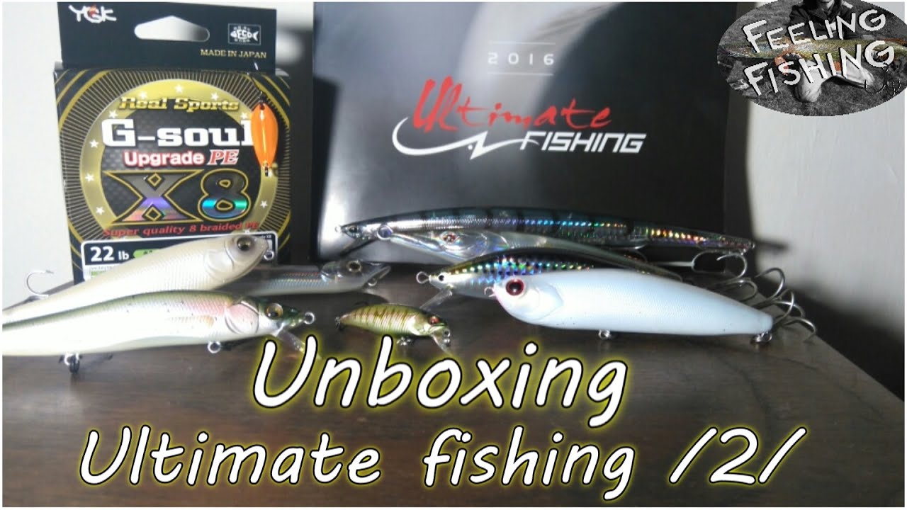 Unboxing leurres et nouveautés 2016 ultimate fishing (megabass, duo, xorus) partie 2