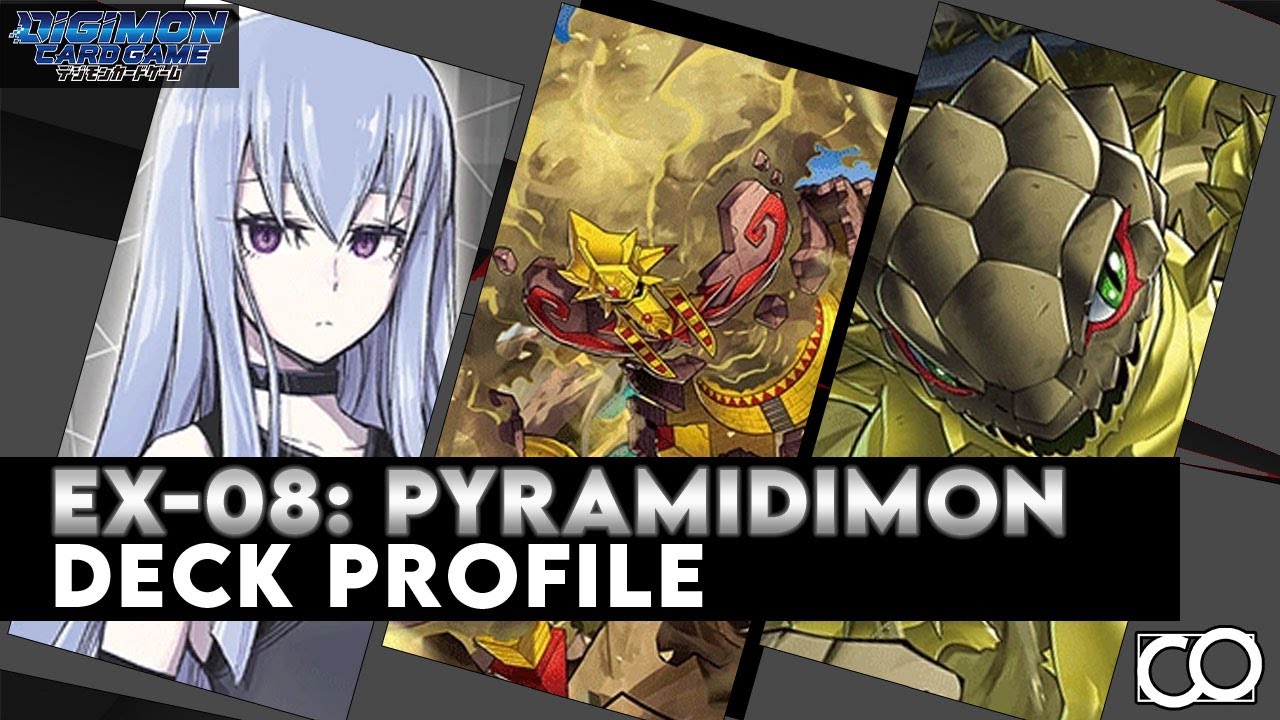 Get ROCK HARD! With Pyramidimon from EX-08 (Digimon Card Game Deck Profile)