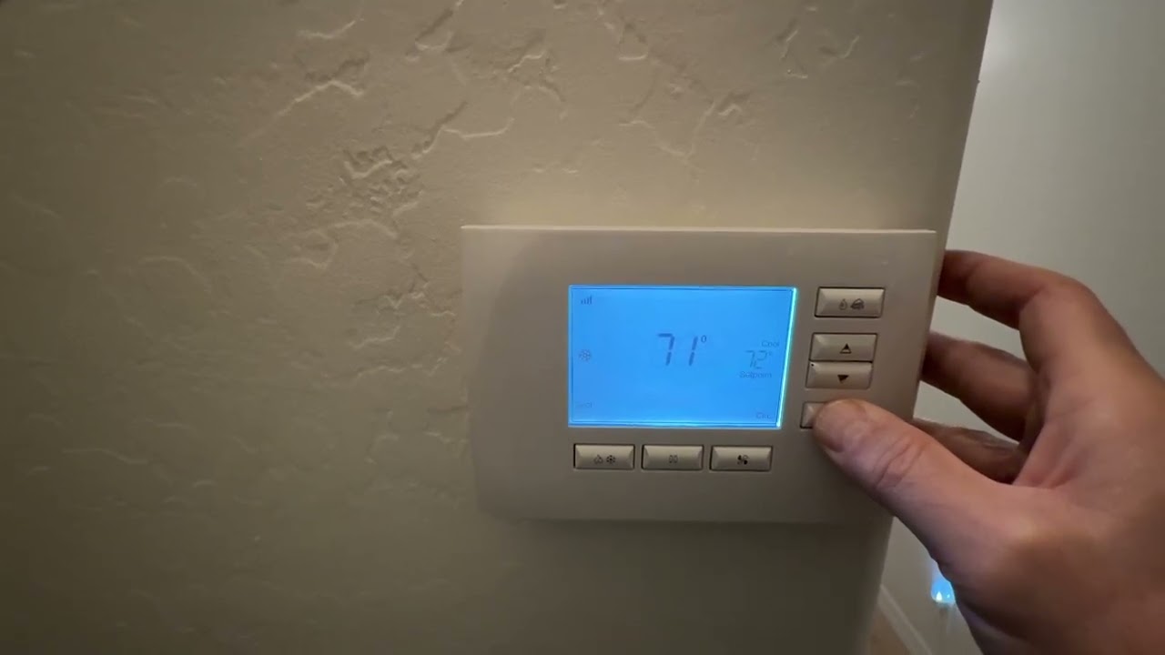 Control4 model C4-THERM-WH Thermostat issues