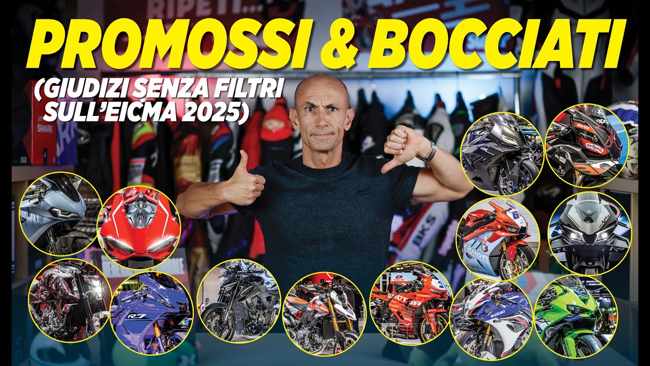 PROMOSSI E BOCCIATI DELL’EICMA 2025. Considerazioni, giudizi e rumors post fiera