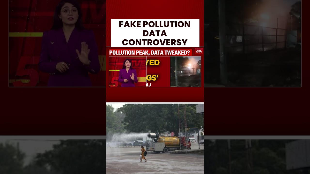 Fake Pollution Data Row Erupts in Delhi-NCR. #aqidata Under Scrutiny