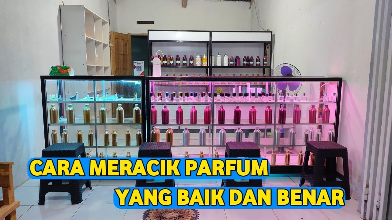 Cara meracik parfum yang baik dan benar - Parfum Refill