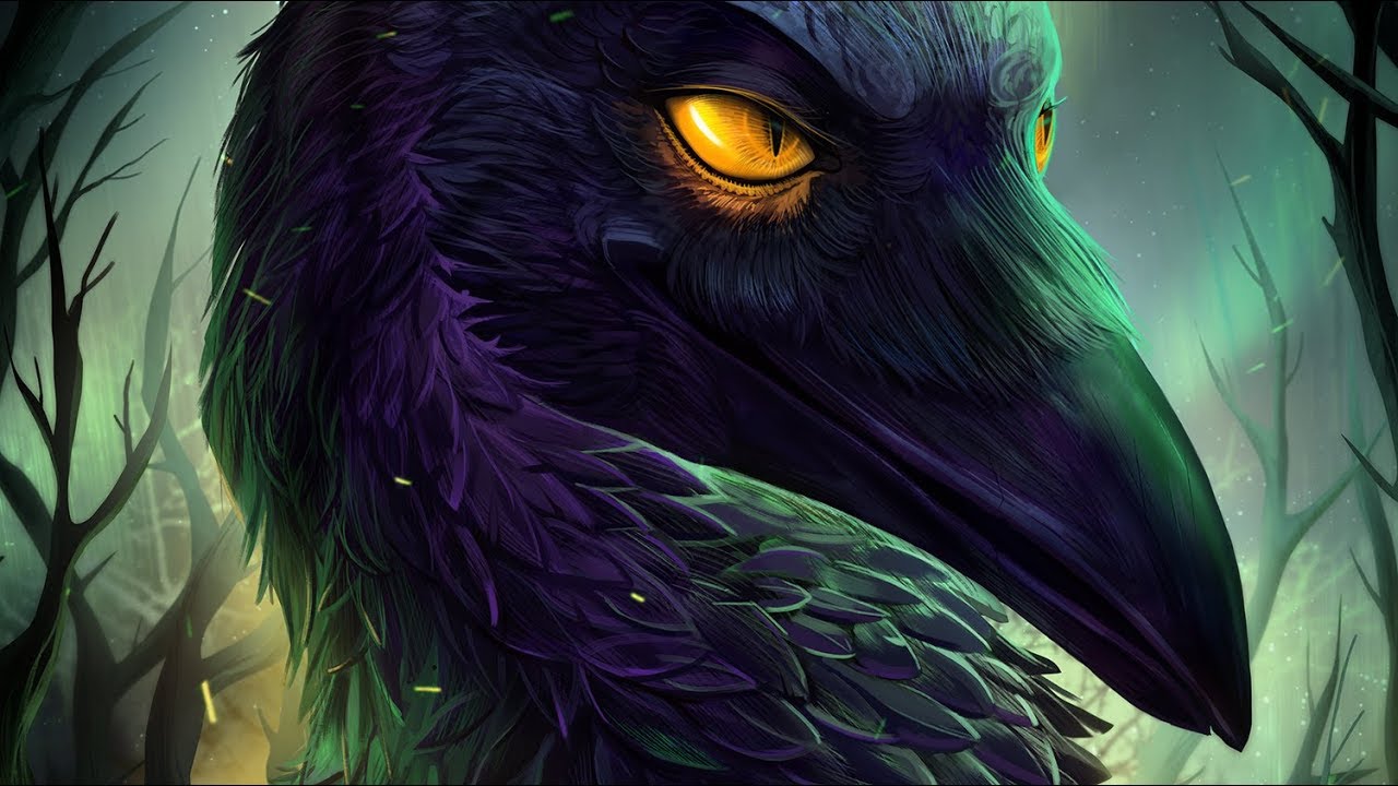 'Vereor Nox' - digital painting process