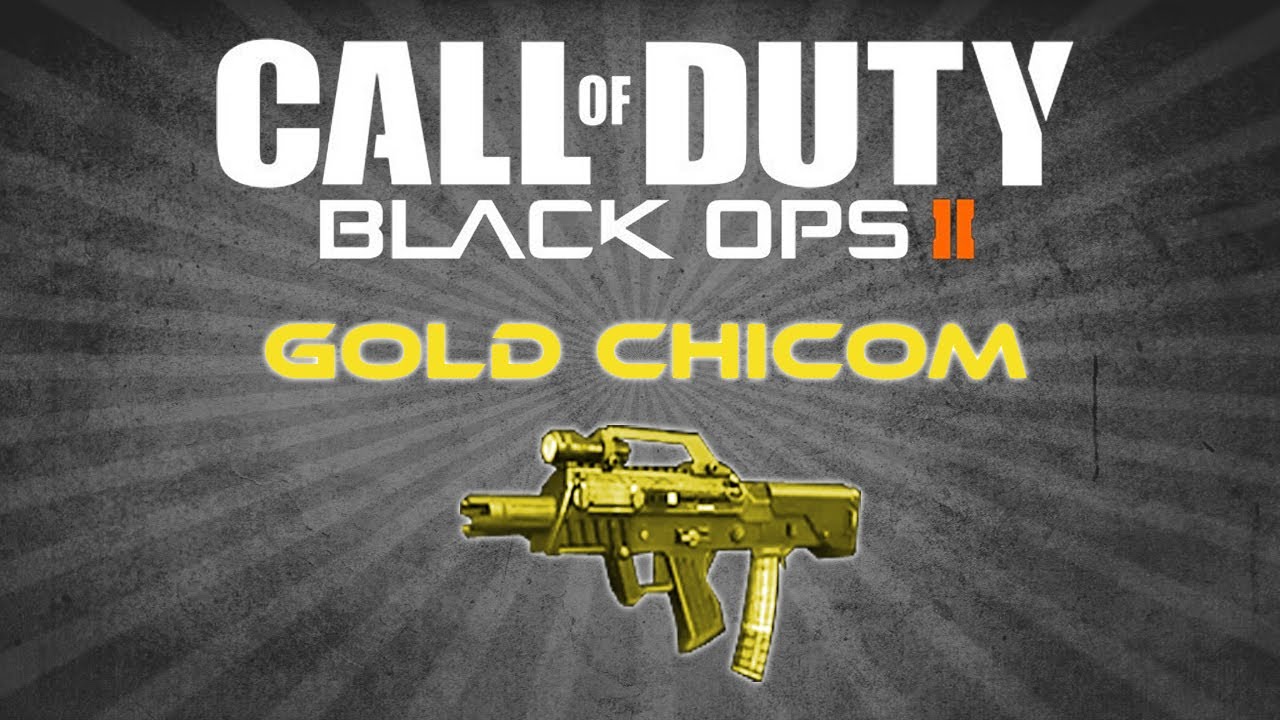 Gold Chicom CQB Black Ops 2