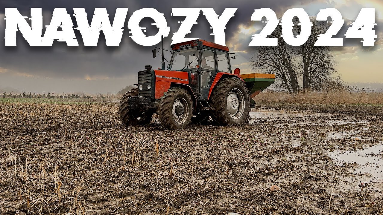 Oporowe rozpoczęcie sezonu! Nawozy 2024| URSUS 5314 & AMAZONE & Zetor 16245