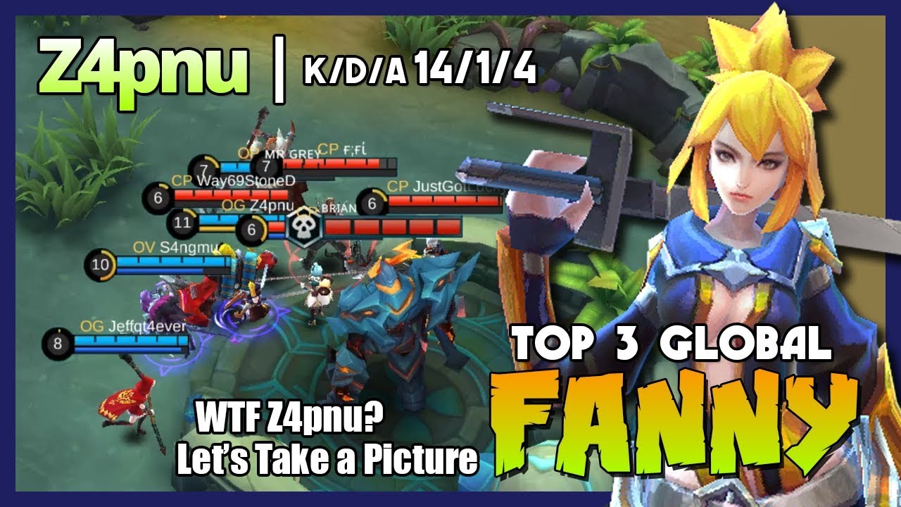 What? That's Z4pnu? Time to Surrender? Z4pnu Ranked 3 Global Fanny ~ Mobile Legends