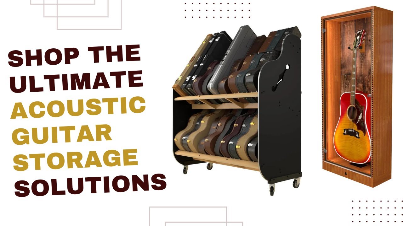 Shop the Best Acoustic Guitar Storage Products | Made In USA | Case Racks, Stands & More