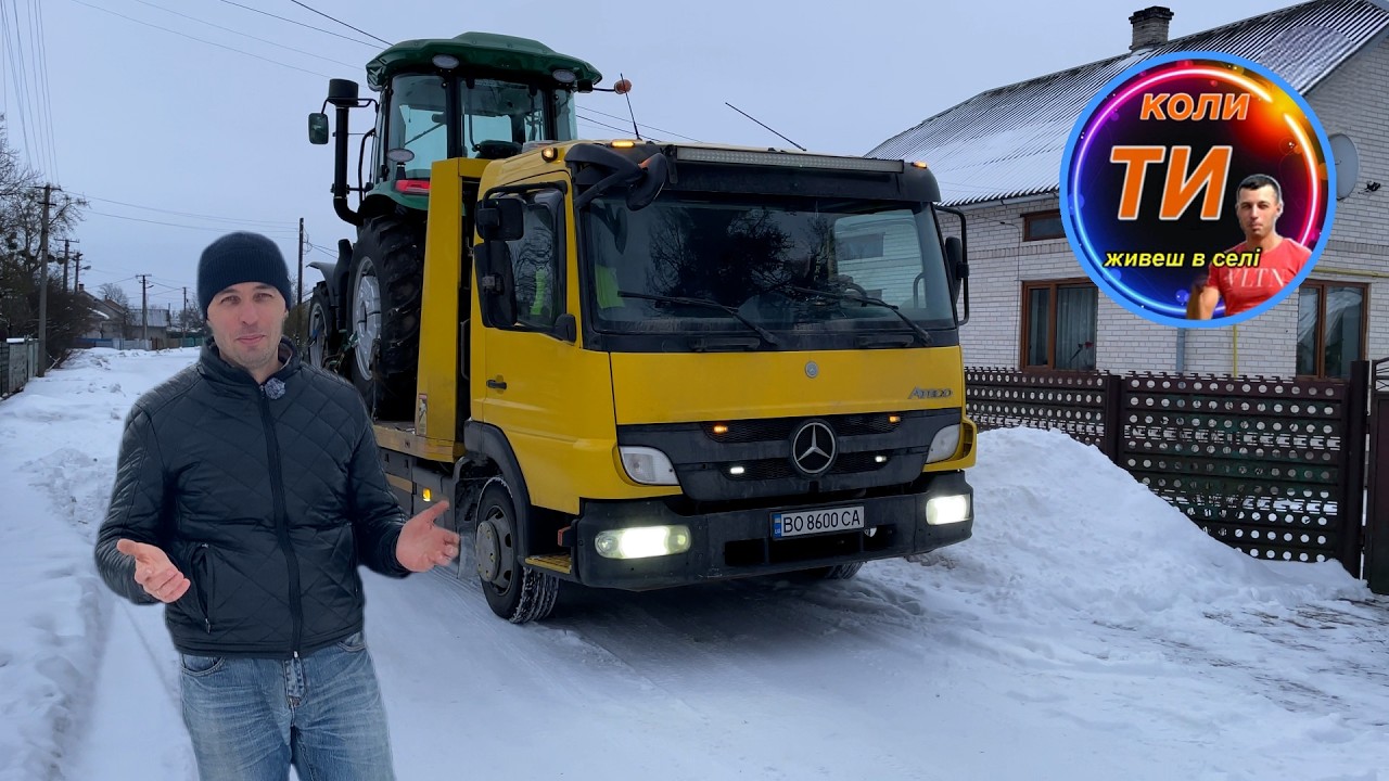До Дракоші приїхав Дракон💪🔥Новий помічник в господарстві ДТЗ 1104❗️❗️❗️