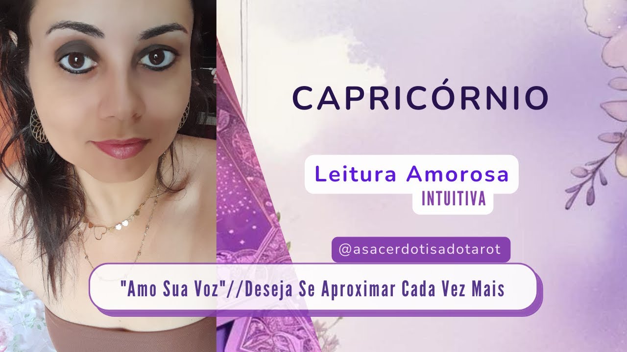 ✨️CAPRICÓRNIO|AMOR|💞