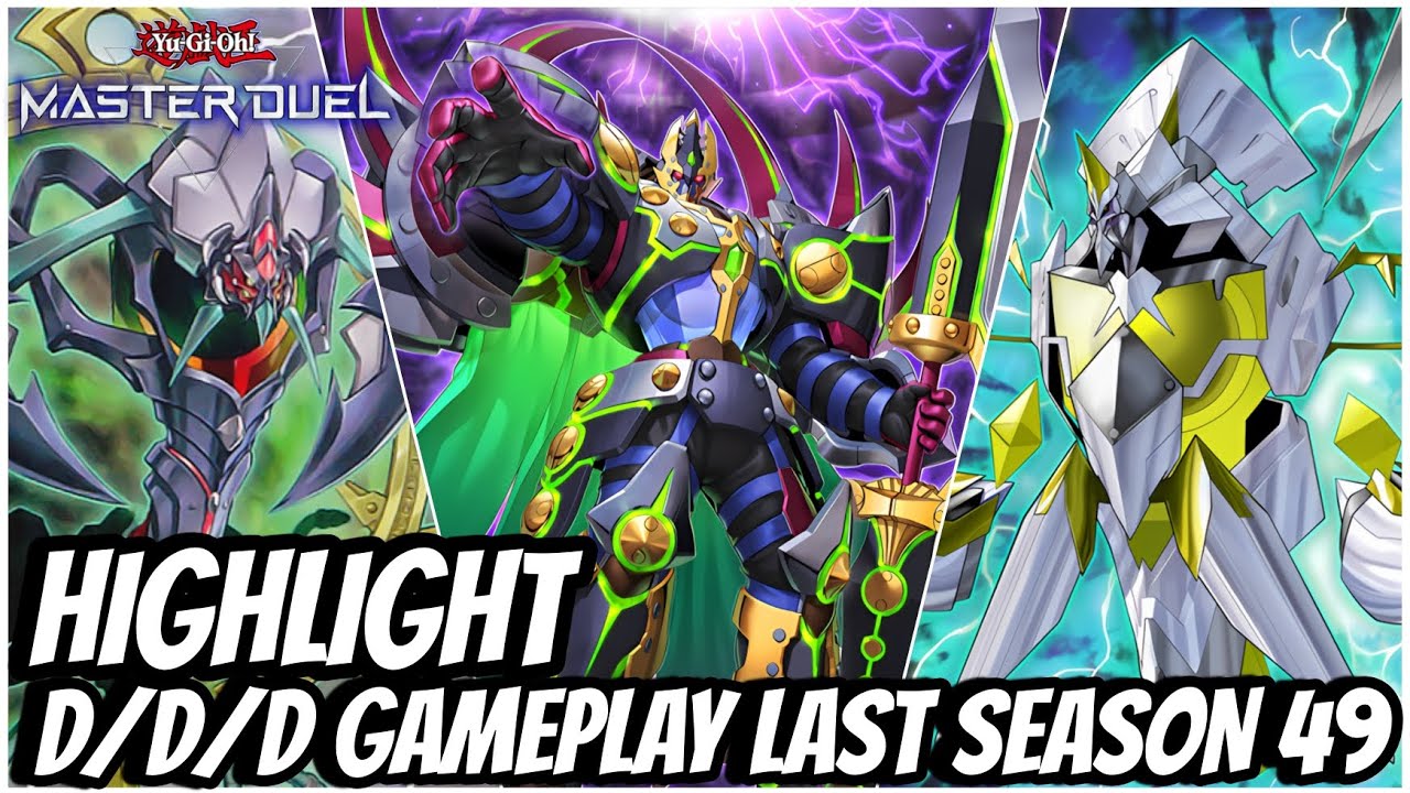 HIGHLIGHT DDD DOOM & ARC CRISIS LAST SEASON 49 GAMEPLAY Yu-Gi-Oh! Master Duel