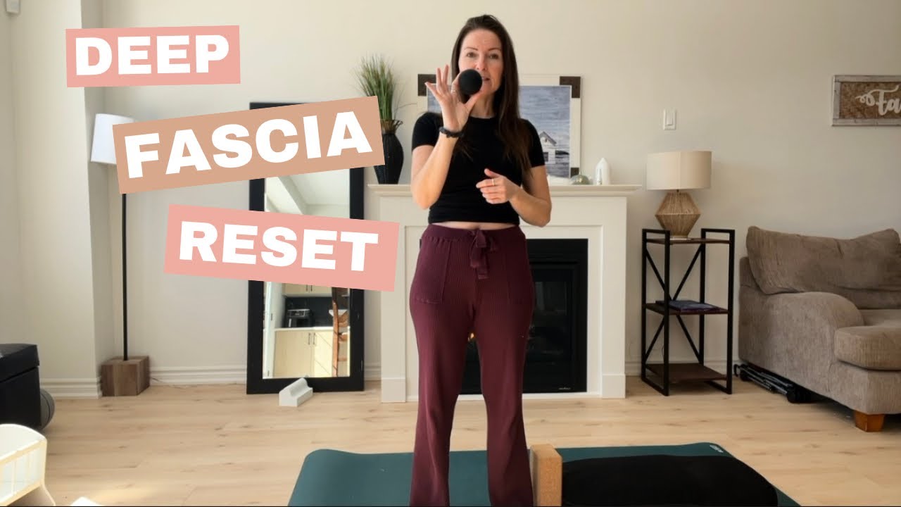 Full Body Fascia Release with Ball | Nervous System Reset Yoga