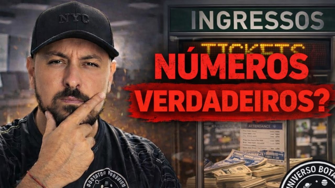 OS NÚMEROS DE RENDA DISTORCIDOS NOS JOGOS DO BOTAFOGO!