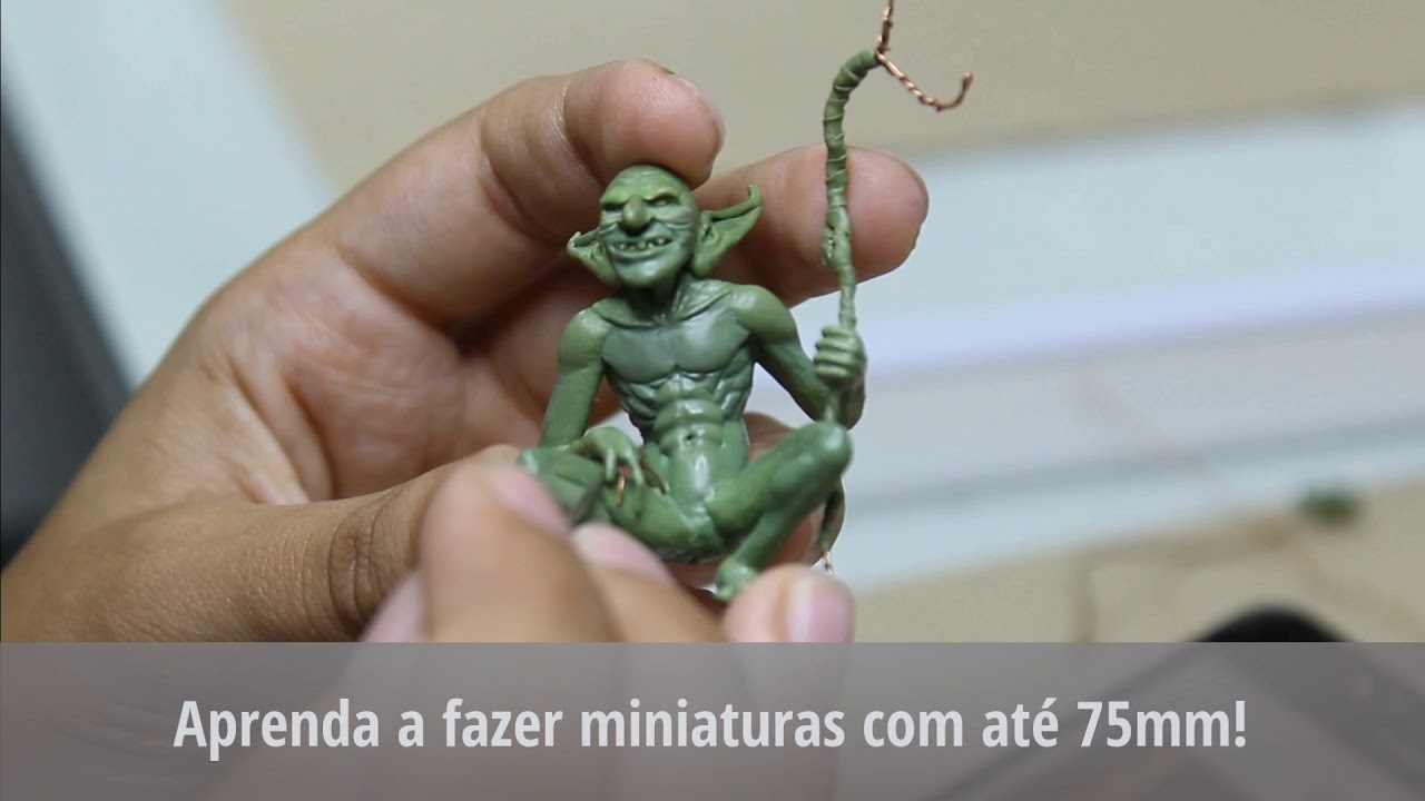 Curso Mini Stuff - Escultura de Miniaturas com Boris Woloszyn - Rick Fernandes Studio