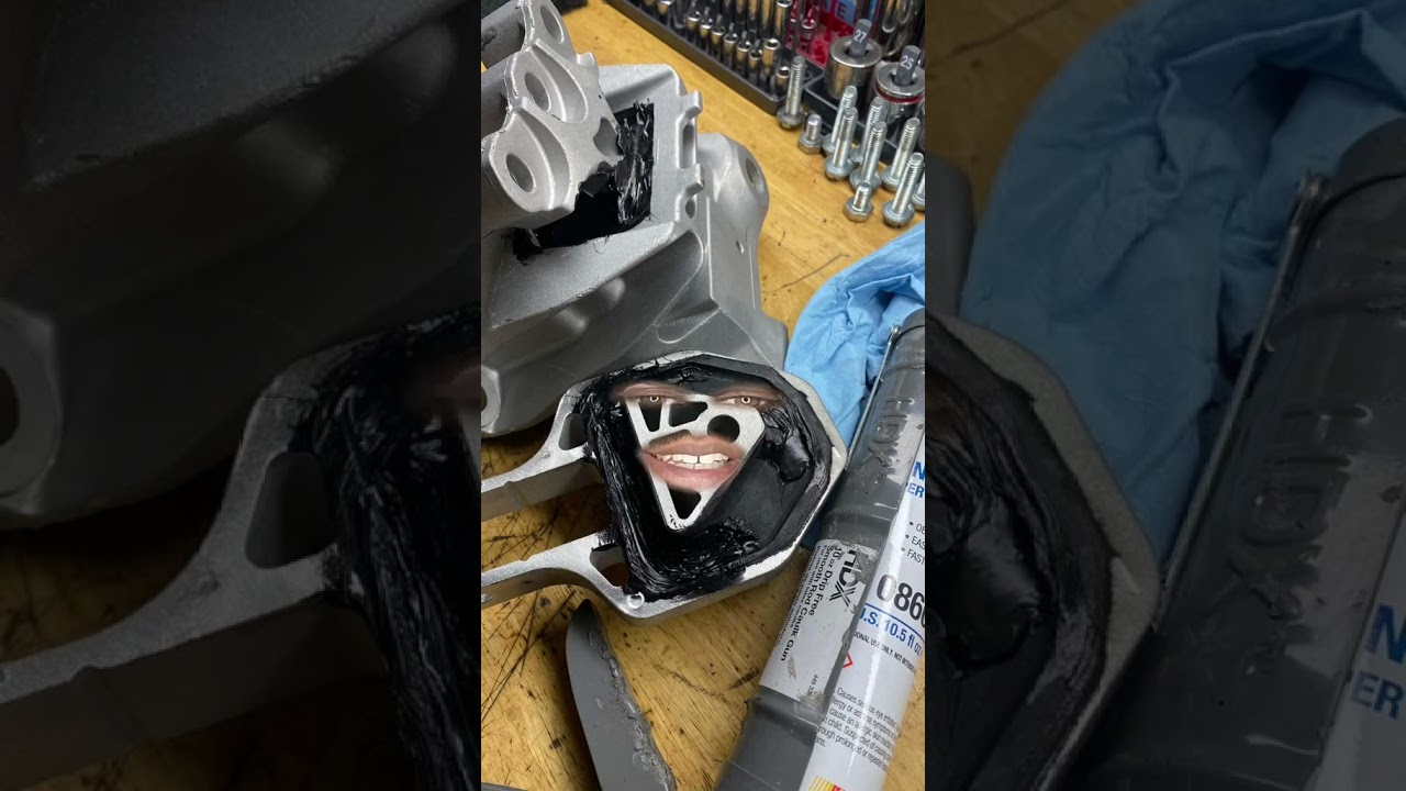 $30 DIY motor mount fix. #automobile #mechanic #repair #diy