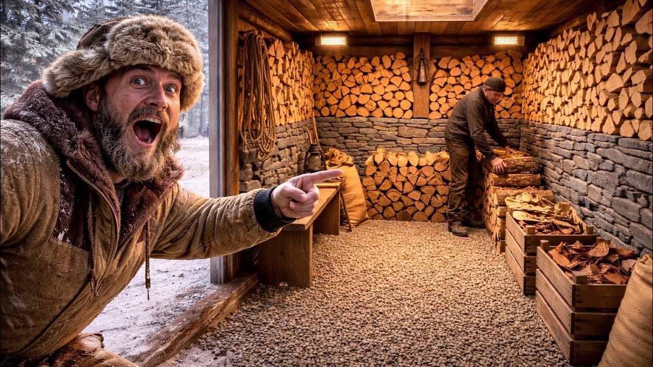 Ils se moquaient de l’abri souterrain sous sa maison jusqu’à ce que son bois reste sec tout l’hiver