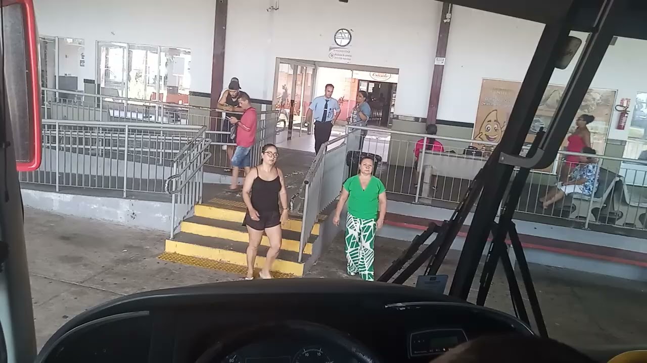 Final da Linha ,Rodoviária de Registro desembarque dos clientes.