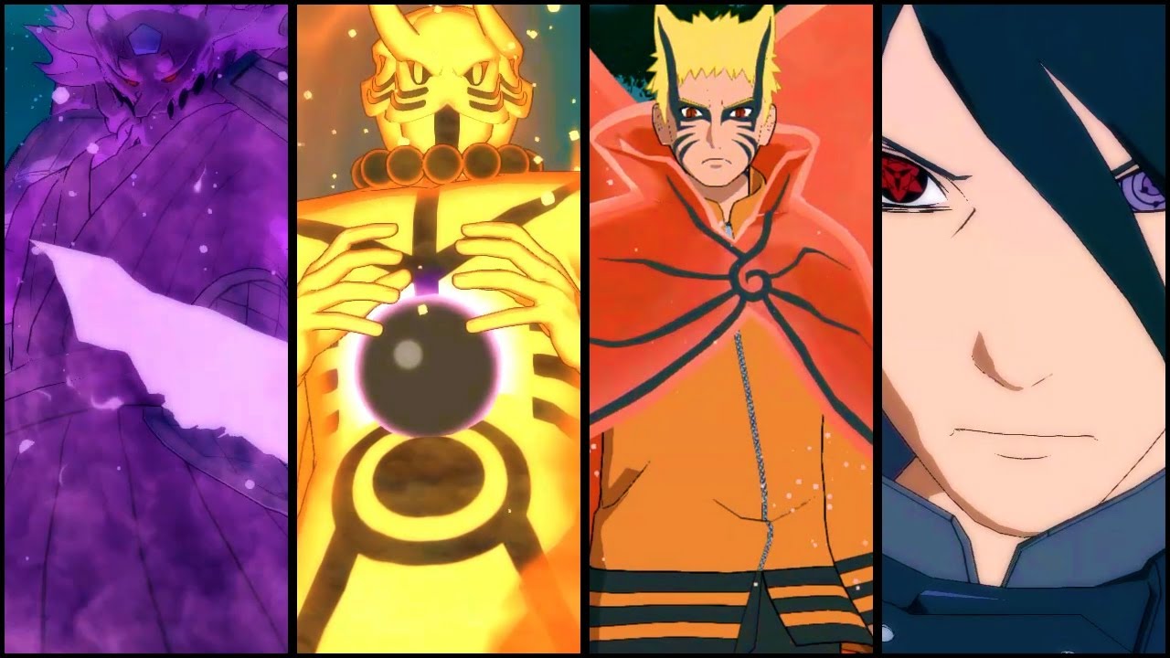 NARUTO X BORUTO Ultimate Ninja STORM CONNECTIONS - All Awakening Modes Of Characters