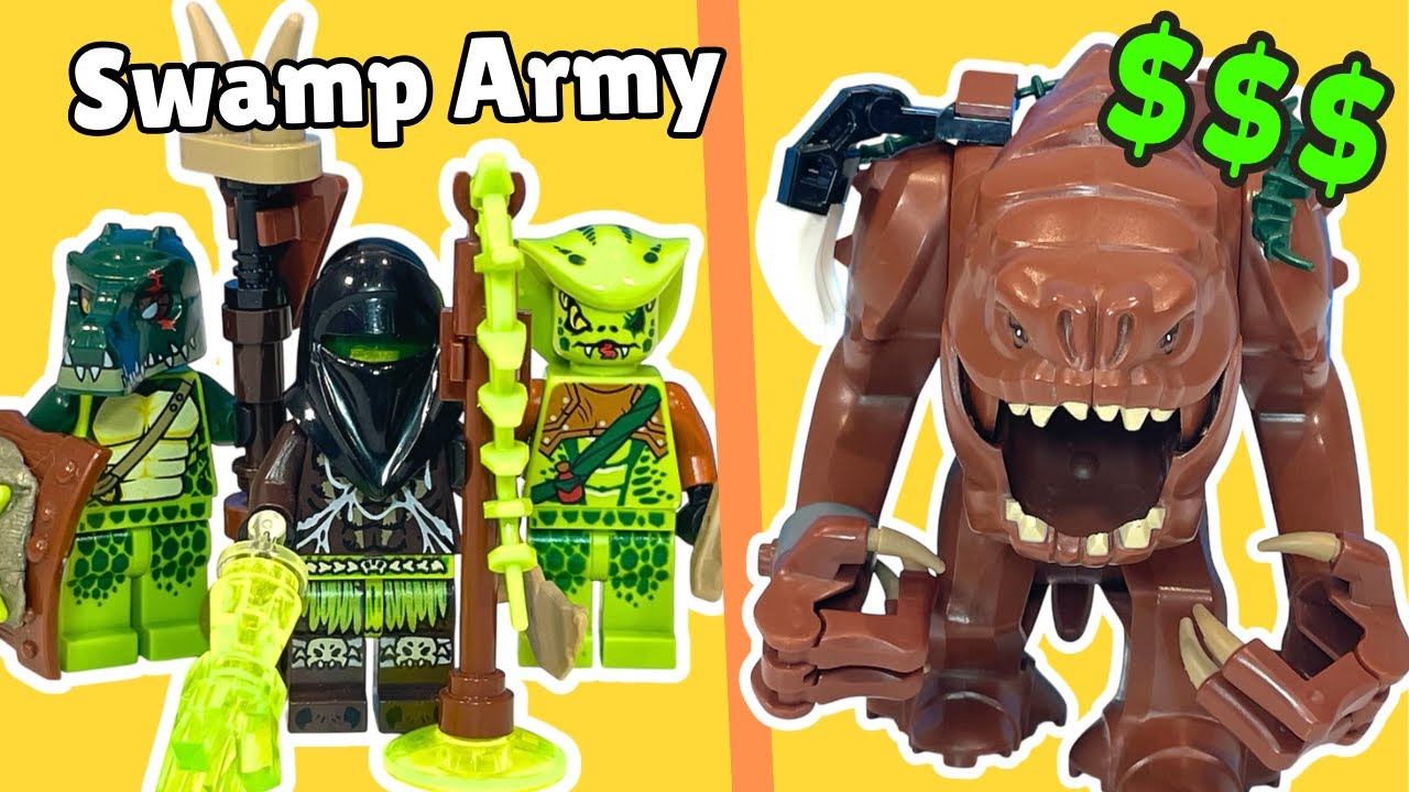 I Made a Epic Swamp Army in LEGO