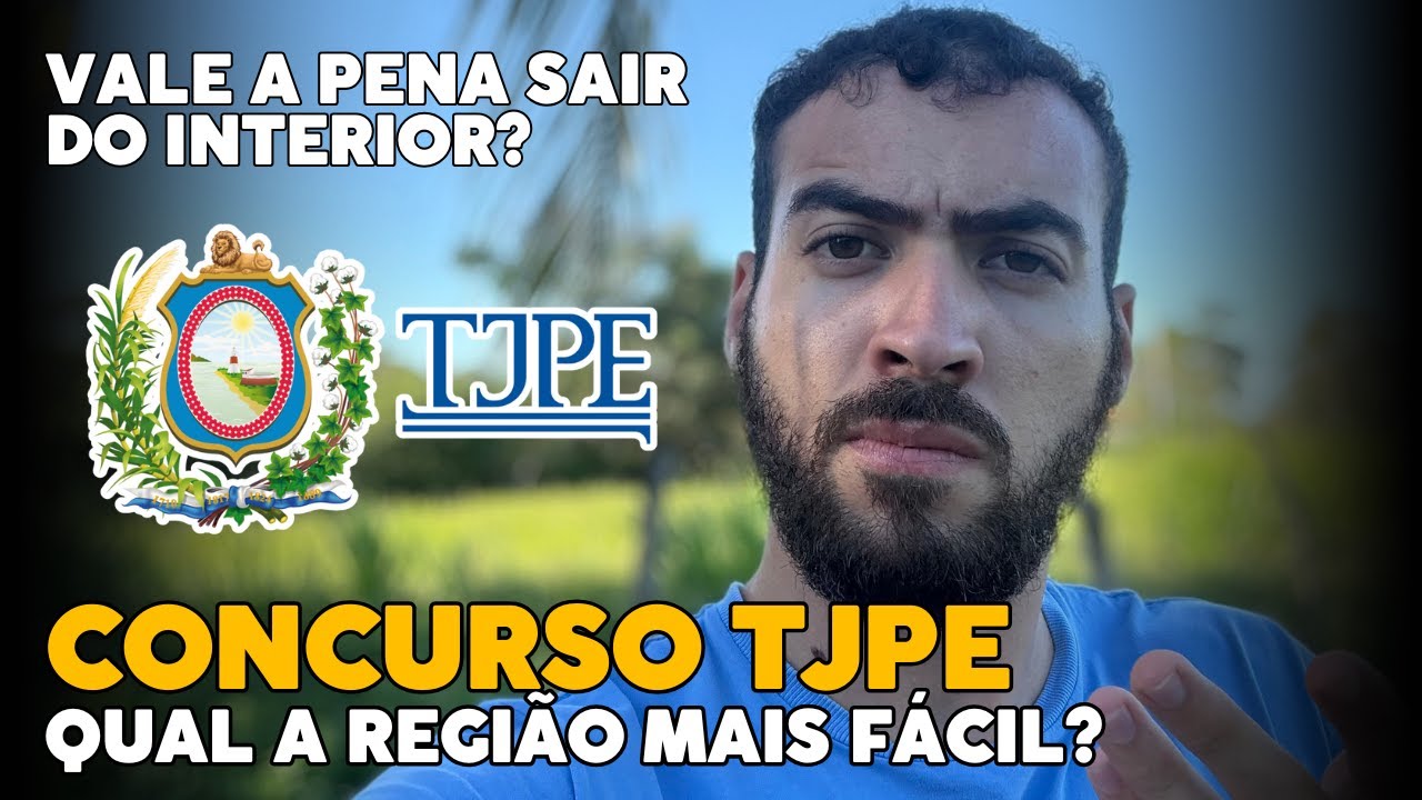 TJPE - QUAL REGIÃO ESCOLHER?